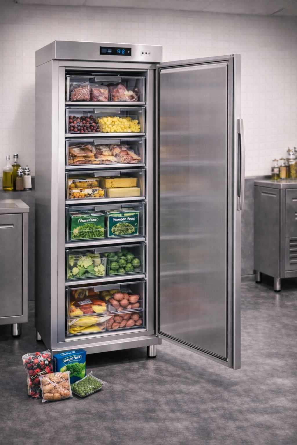 Derin Dondurucu - Paslanmaz Profesyonel