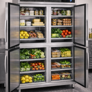 4 kapılı endüstriyel buzdolabı