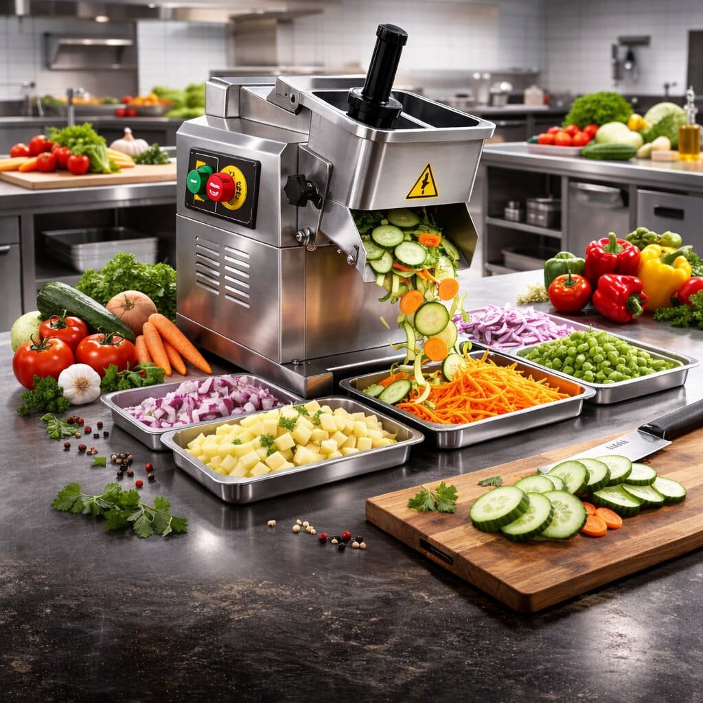 Sebze Doğrama makinesi