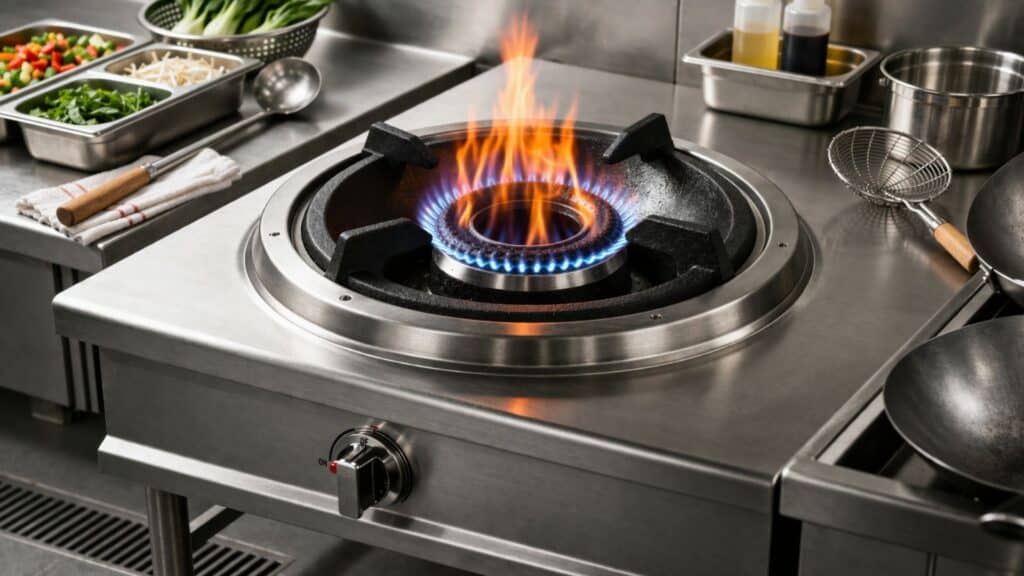 enndüstriyel wok ocak