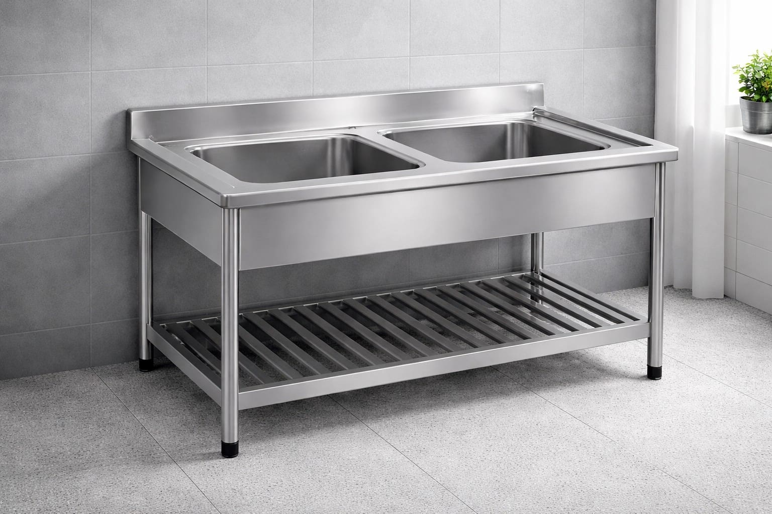 evyeli alt tablalı çalışma tezgahı