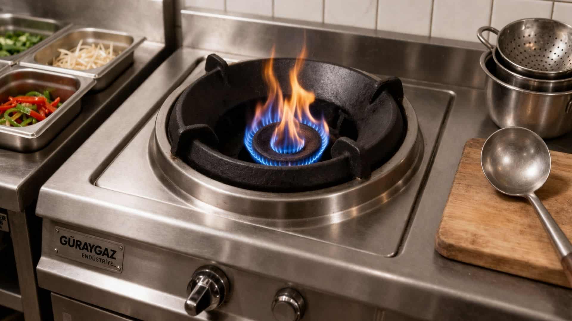 güraygaz endüstriyel wok ocak